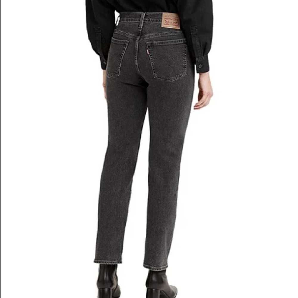 Levis Wedgie High Rise Straight Jeans